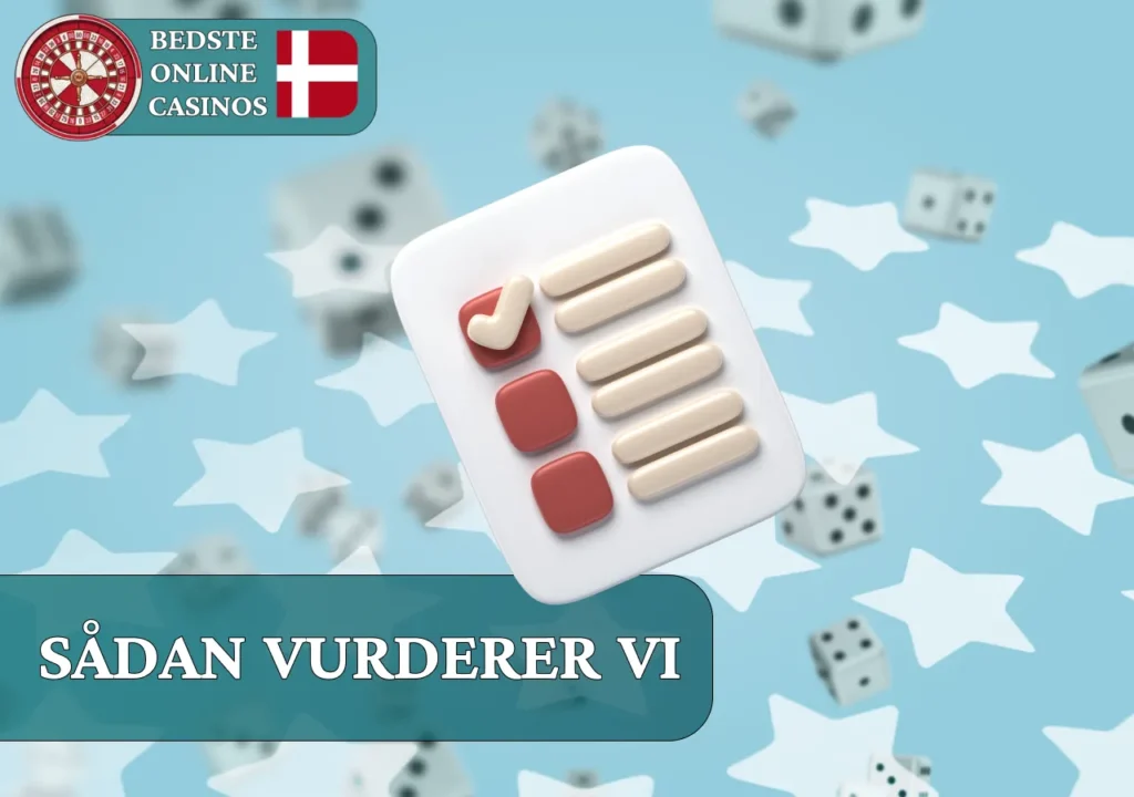 Vores vurdering af online casinoer i Danmark bygger pa sikkerhed, bonusser og spiloplevelse.